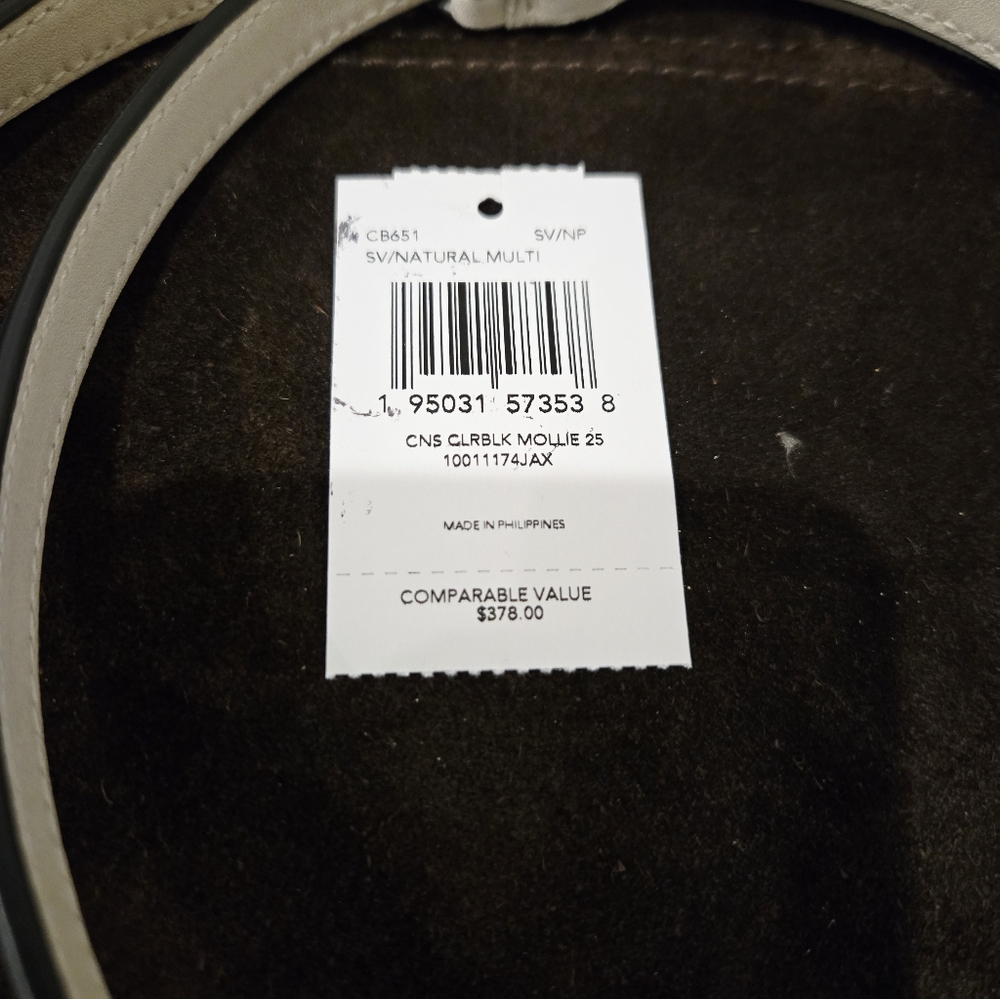 Coach Mollie Tote 25 in Colorblock. New Like Condition With Tags - Picture 3 of 12